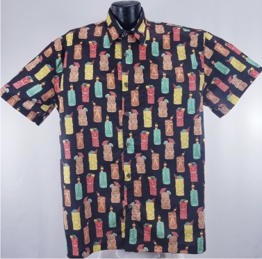 Tiki Mugs Hawaiian shirt